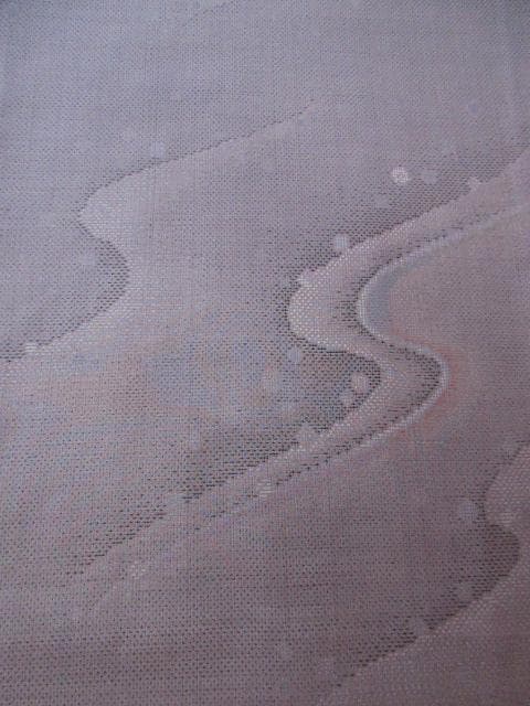 新古品！都喜エ門＊藤絹織物＊７マルキ＊本場大島紬＊着物＊少々難あり＊１５７ｃｍ