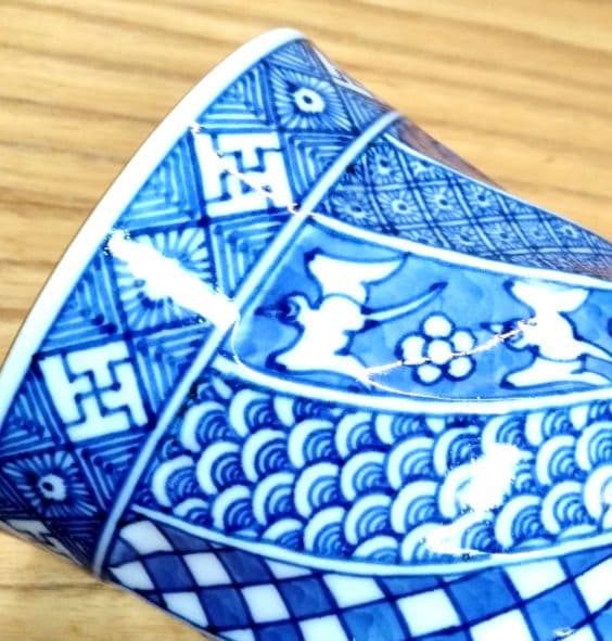 ☆ 叶 松谷 清水焼 湯呑茶碗