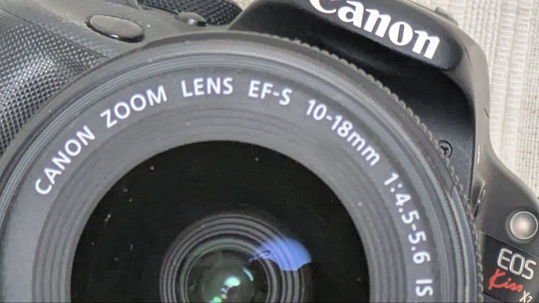 Canon EOS Kiss X7 + EF-S 10-18mm他美品です。