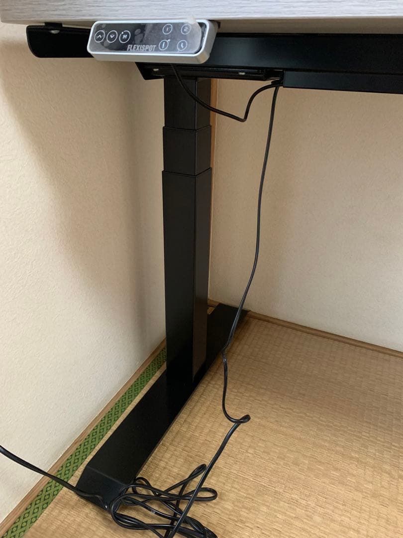 FLEXISPOT 昇降式デスク E7 120cm 60cmホワイトウッド