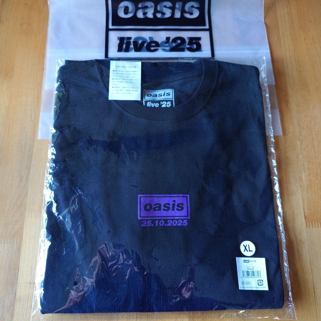 oasis live25 東京ドーム Tシャツ XL + ショッピングバッグ