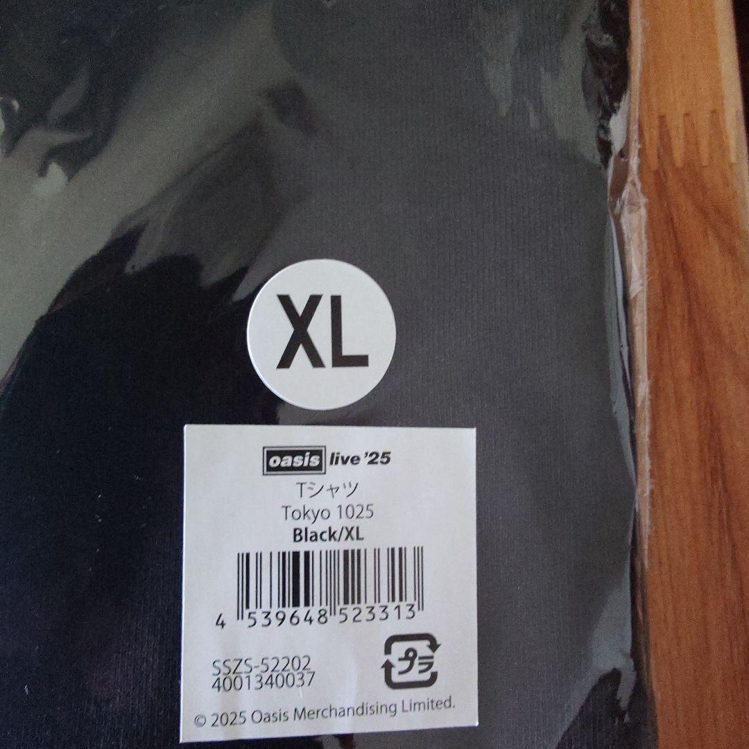 oasis live25 東京ドーム Tシャツ XL + ショッピングバッグ