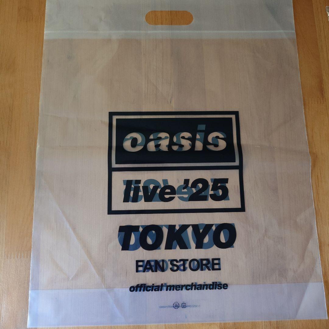oasis live25 東京ドーム Tシャツ XL + ショッピングバッグ