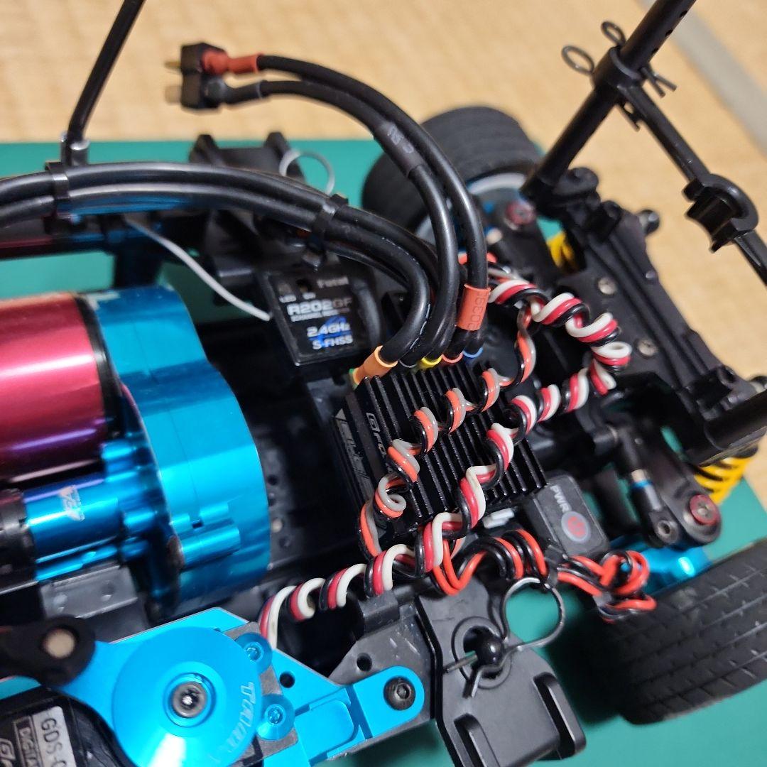 訳アリ(S寸専用)　タミヤMB01　イーグルパーツ多数 のメカ付き