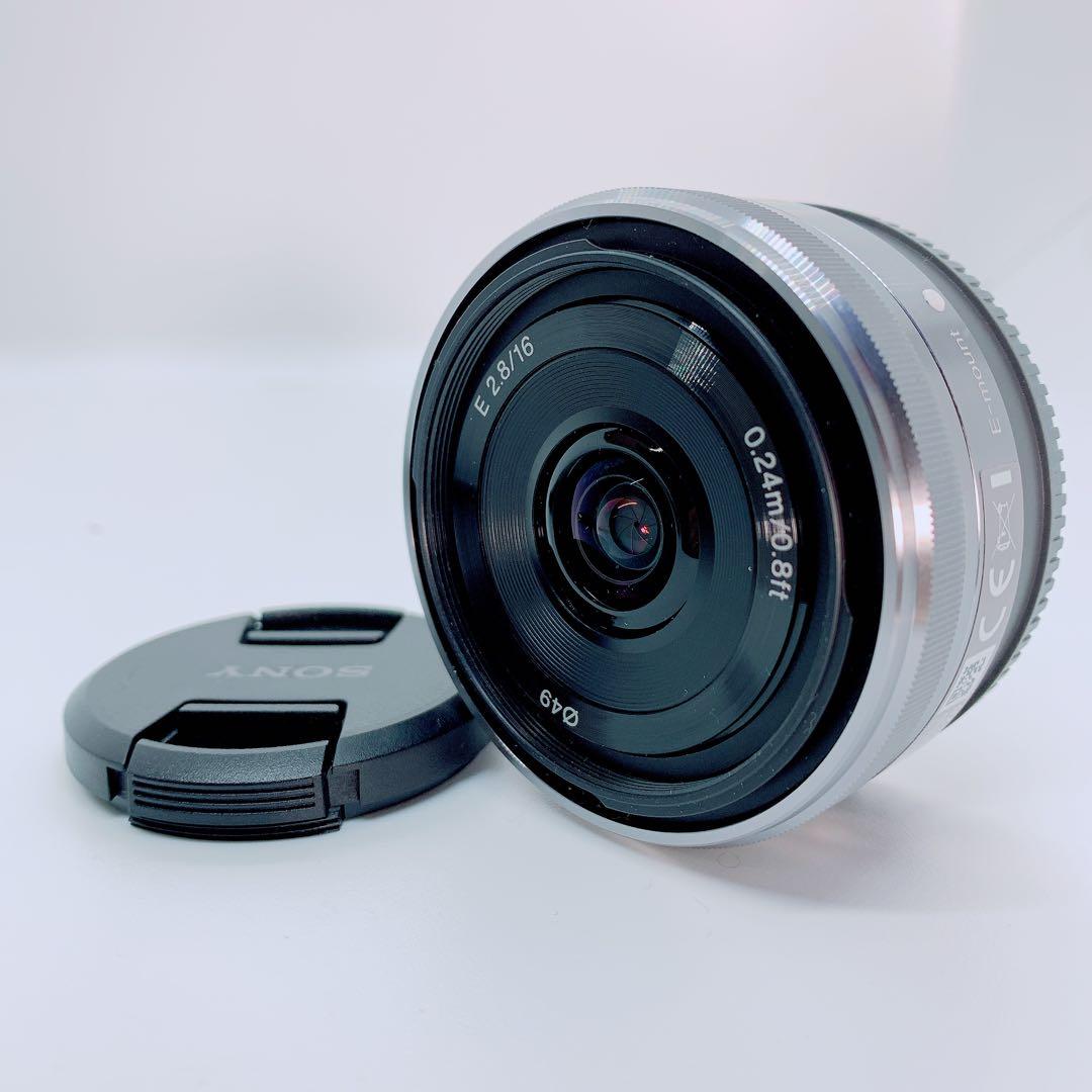 SONY レンズ　SEL16F28 E-mount ソニー　C0501