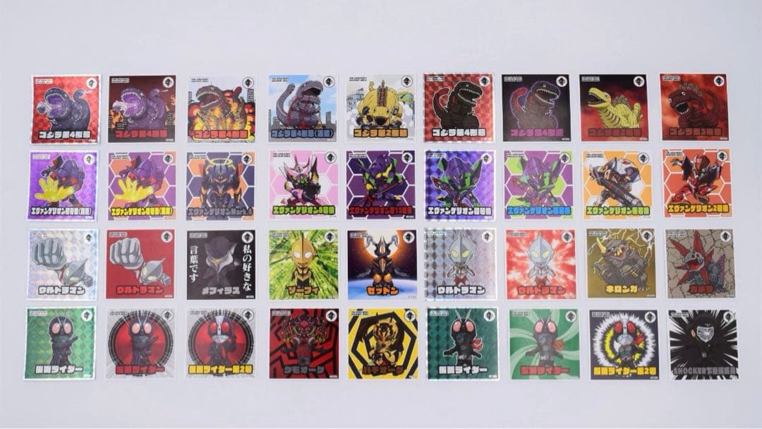 SHIN JAPAN HEROES トレーディングステッカー コンプリート