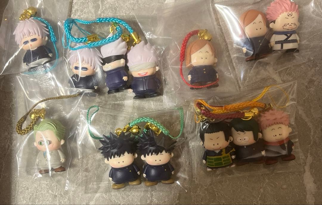 呪術廻戦 根付けマスコット まとめ売り