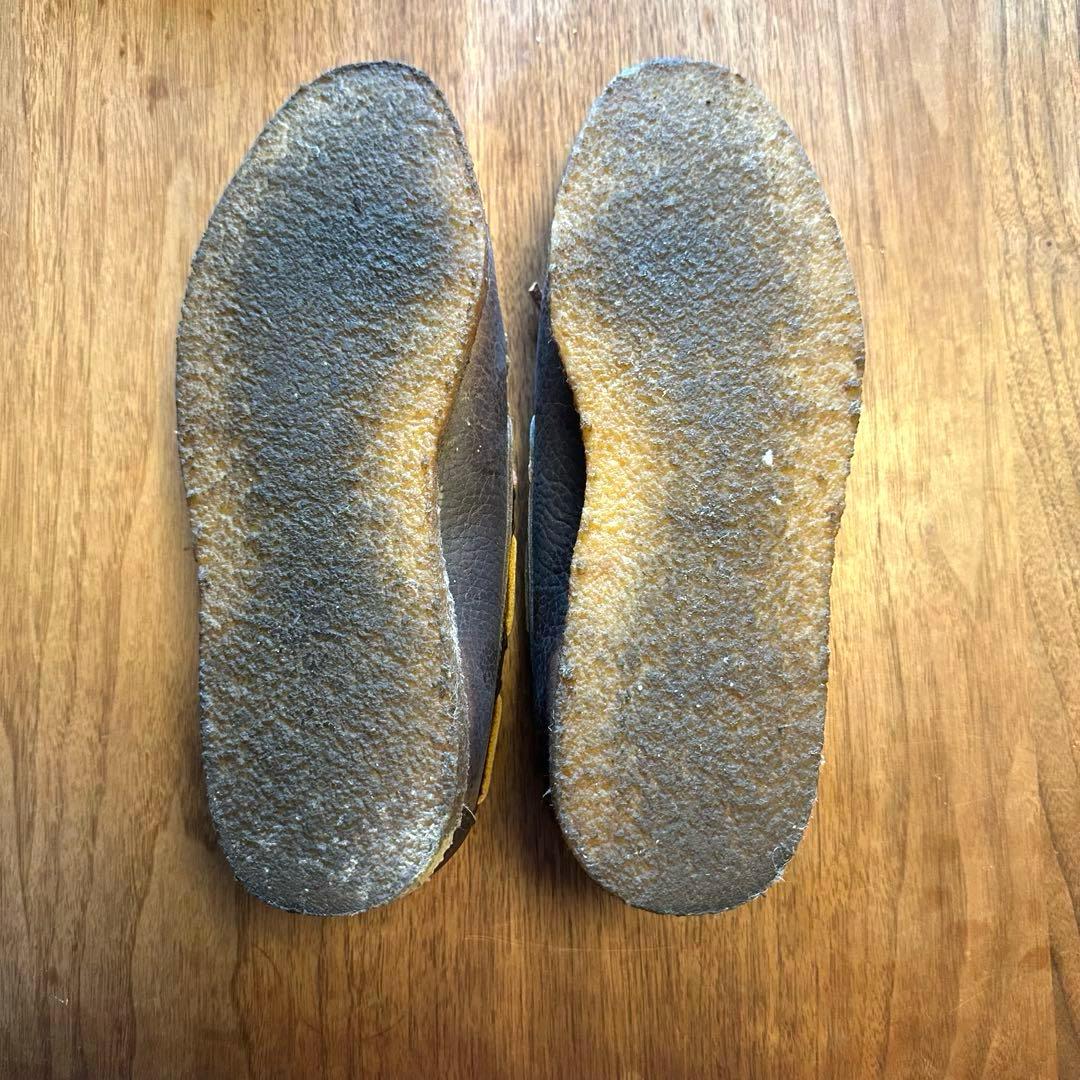 希少！USA製 POLO RALPH LAUREN レザー × ウール モカシン