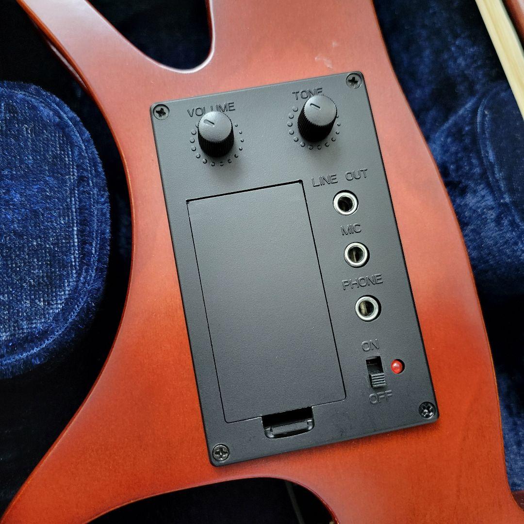 エレクトリック・ヴァイオリン(サイレント) ケース他付属品付