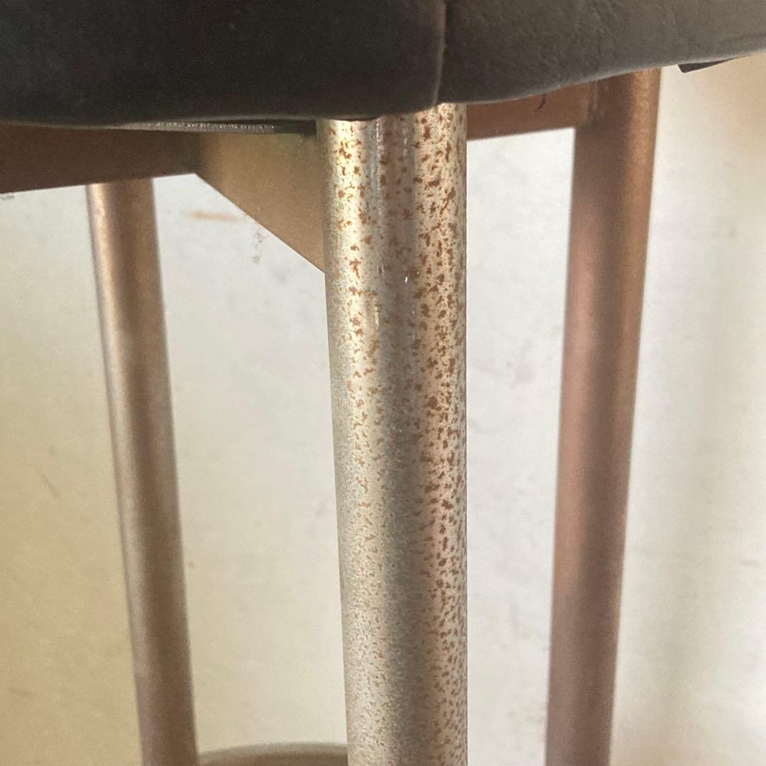 ヴィンテージ レトロ 回転式 カウンターチェア ハイスツール インダストリアル