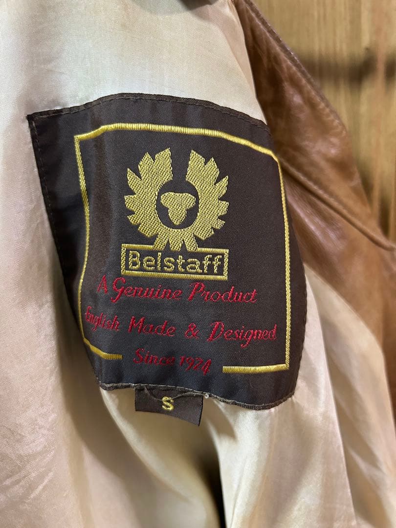 Belstaffベルスタッフ　シングルライダースジャケット サイズS
