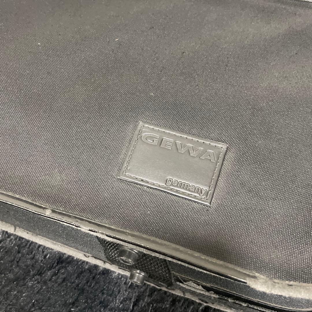 GEWA バイオリン用 ハードケース 4/4サイズ 弓4本収納可能