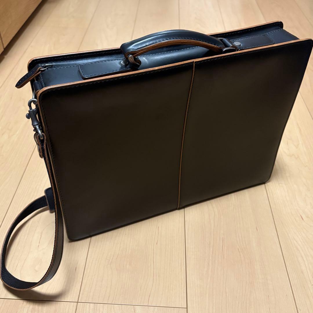 コンプレックスガーデンズ 枯淡 コタン 2wayブリーフケース 青木鞄　美品