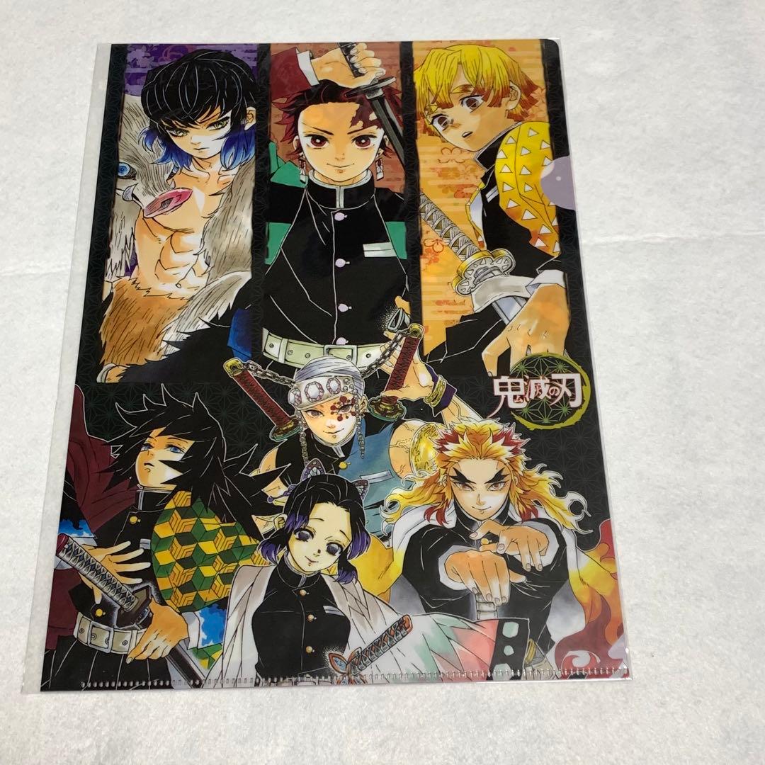 ✳︎ へんてこ顔　クリアファイル　鬼滅の刃　ジャンプショップ