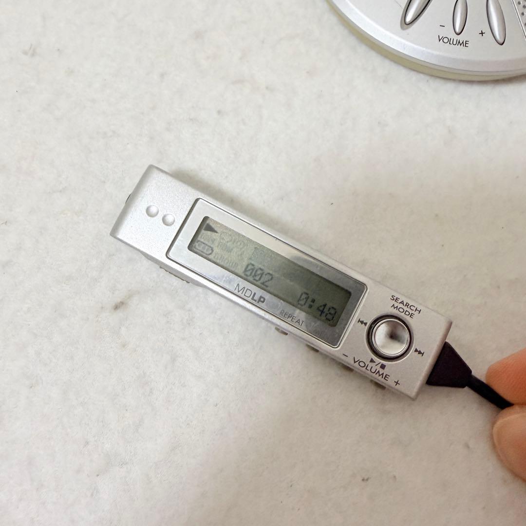 KENWOOD ポータブルMDプレーヤー DMC-S55 付属品有