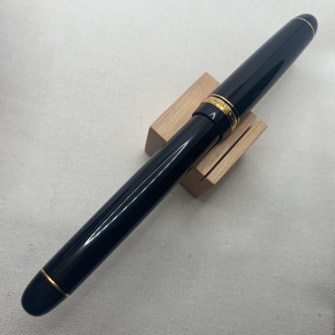 パイロット カスタム74 万年筆14K FM 中細字 2002年製　ブラック