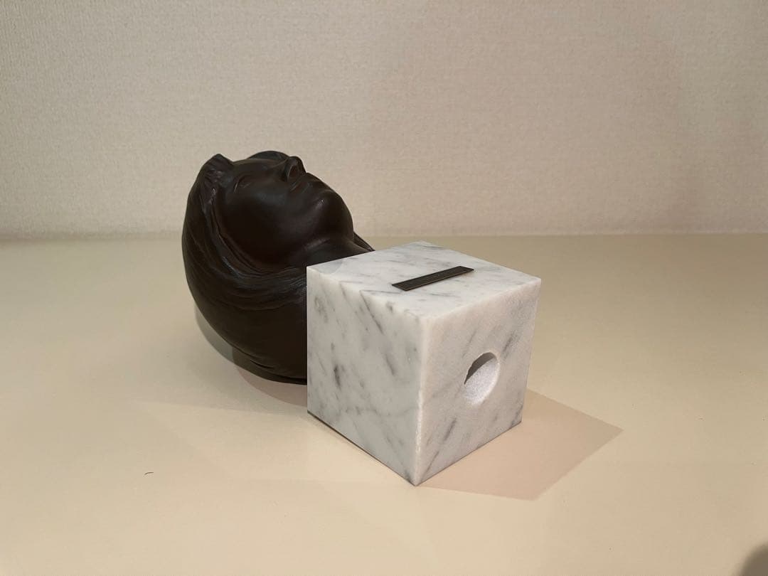 船越保武　Y・FUNAKOSHI 　少女　ブロンズ像 箱付き