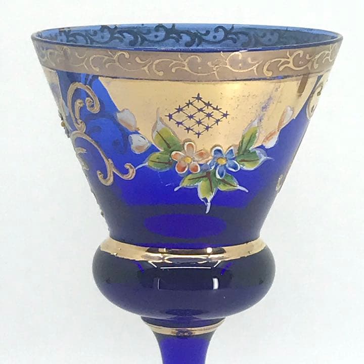 アンティーク ベネチアンワイングラス