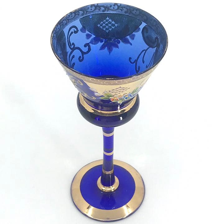 アンティーク ベネチアンワイングラス