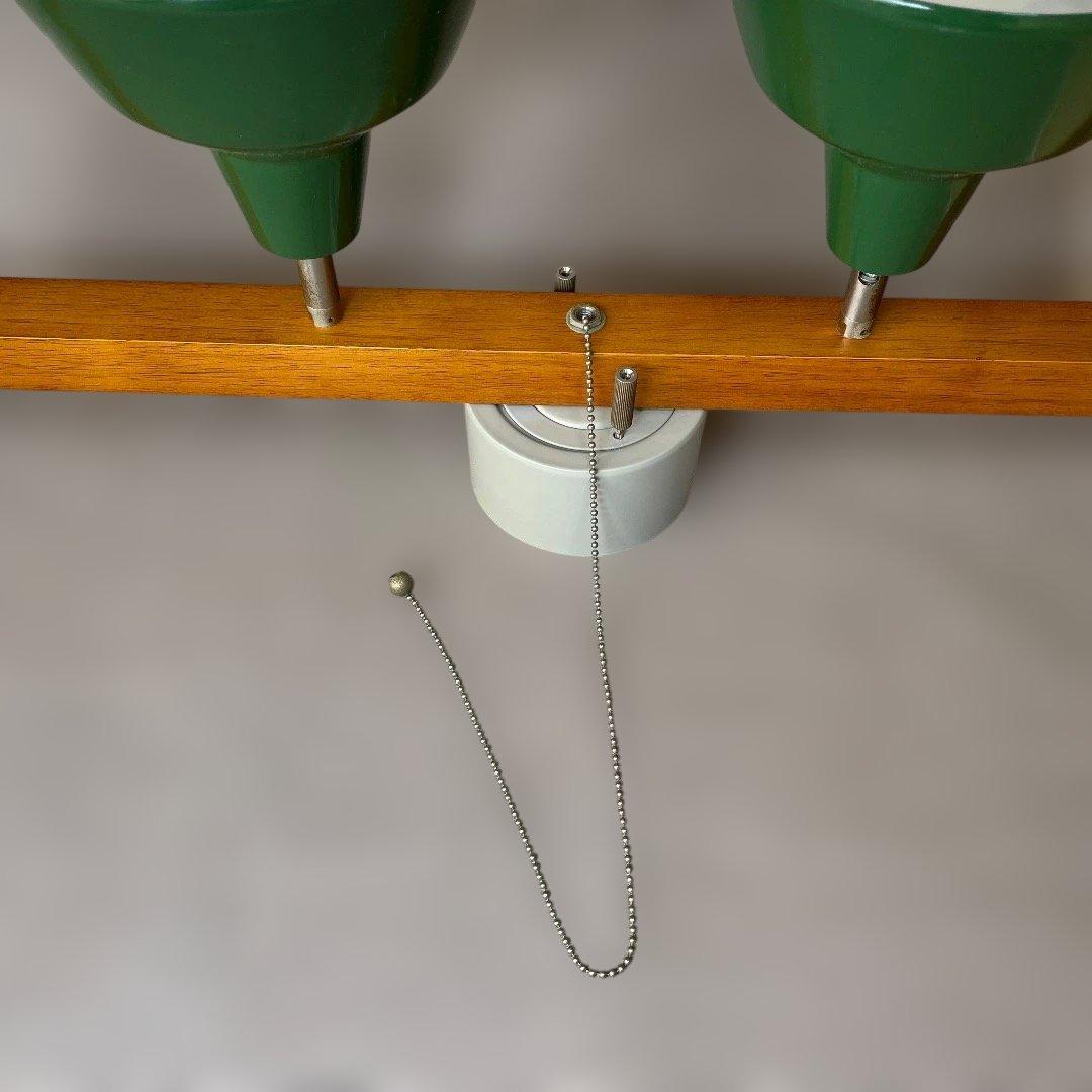 希少✨完動品✨HERMOSA MARTTI 4 ホーローランプ シーリングライト