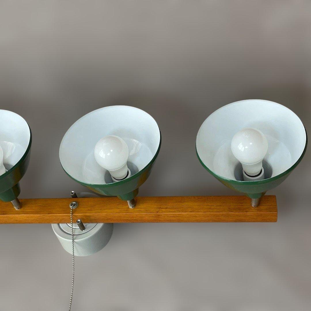 希少✨完動品✨HERMOSA MARTTI 4 ホーローランプ シーリングライト