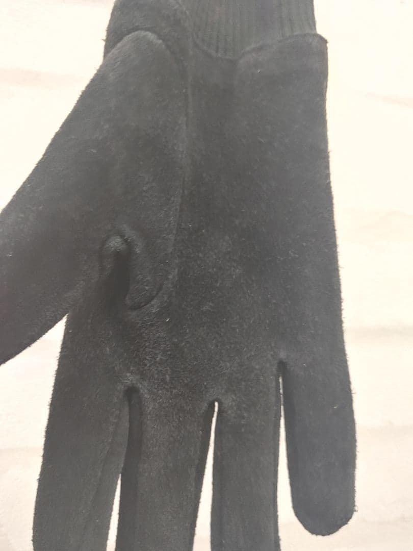 COMME des GARCONS 手袋　ブラック　牛革