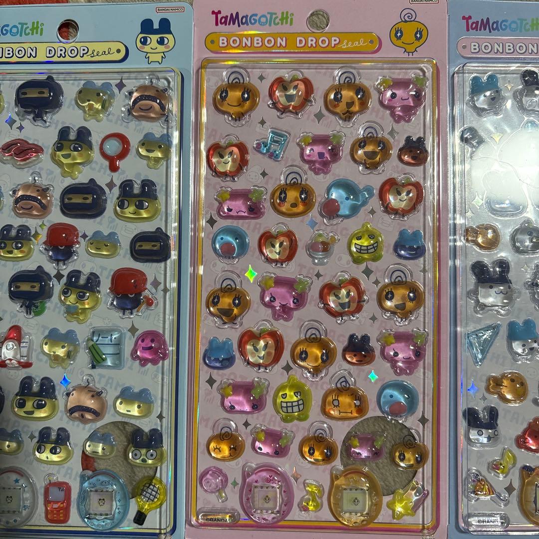 たまごっち ボンボンドロップシール 4枚セット 正規品