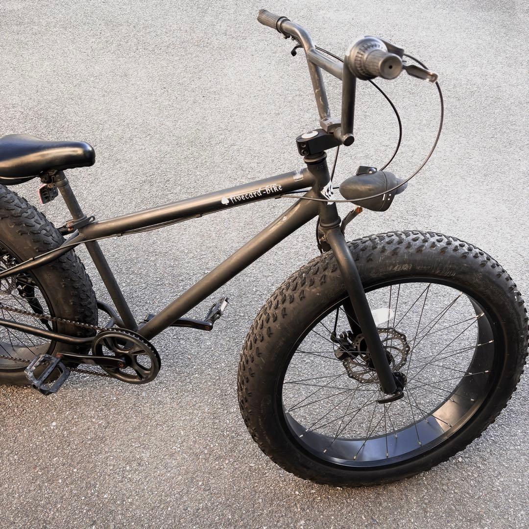 すん蔵ページ！ＢＭＸビーチクルーザー26インチ（マットブラック）