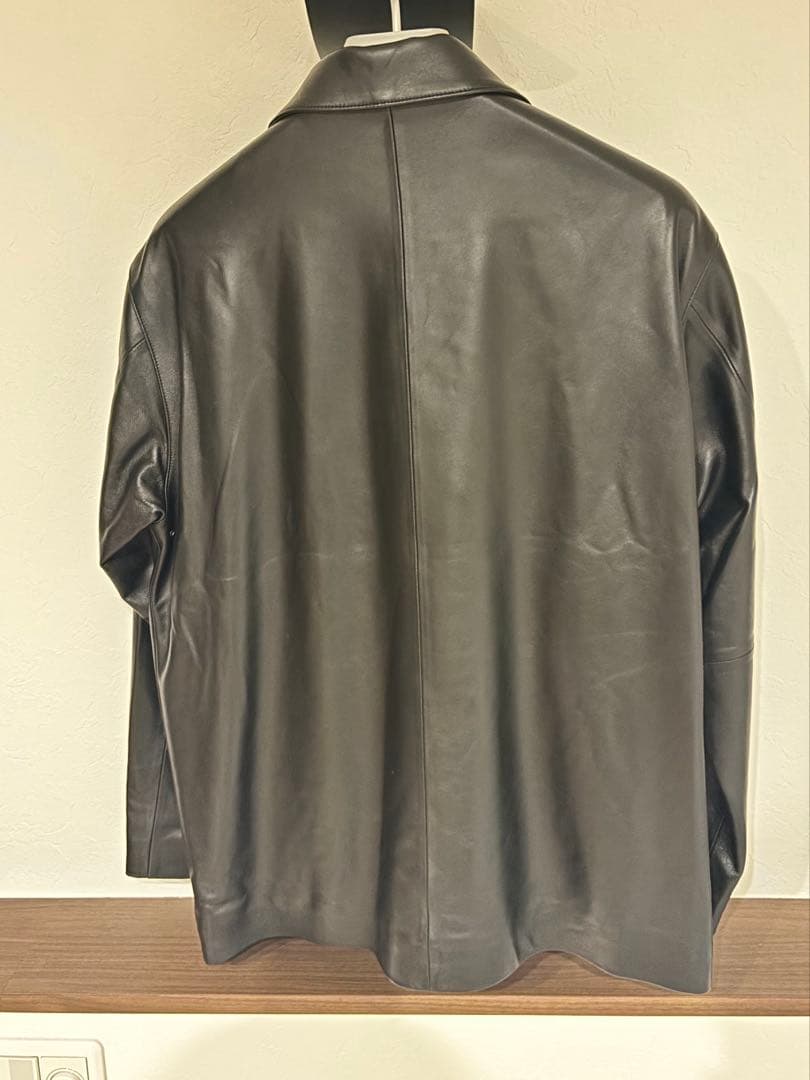 SOPHNET. 24SS LEATHER シープ レザー ジャケット S