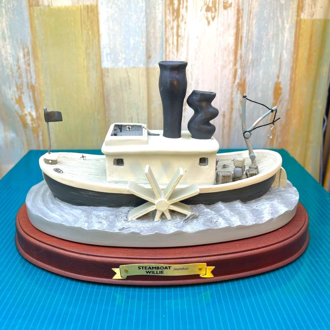 WDCC ミッキーマウス 蒸気船ウィリー Mickey's 陶器製 フィギュア