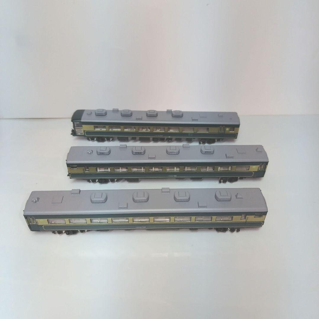 現状品 TOMIX 14系700番台 サロンカーなにわ 旧塗装7両セット