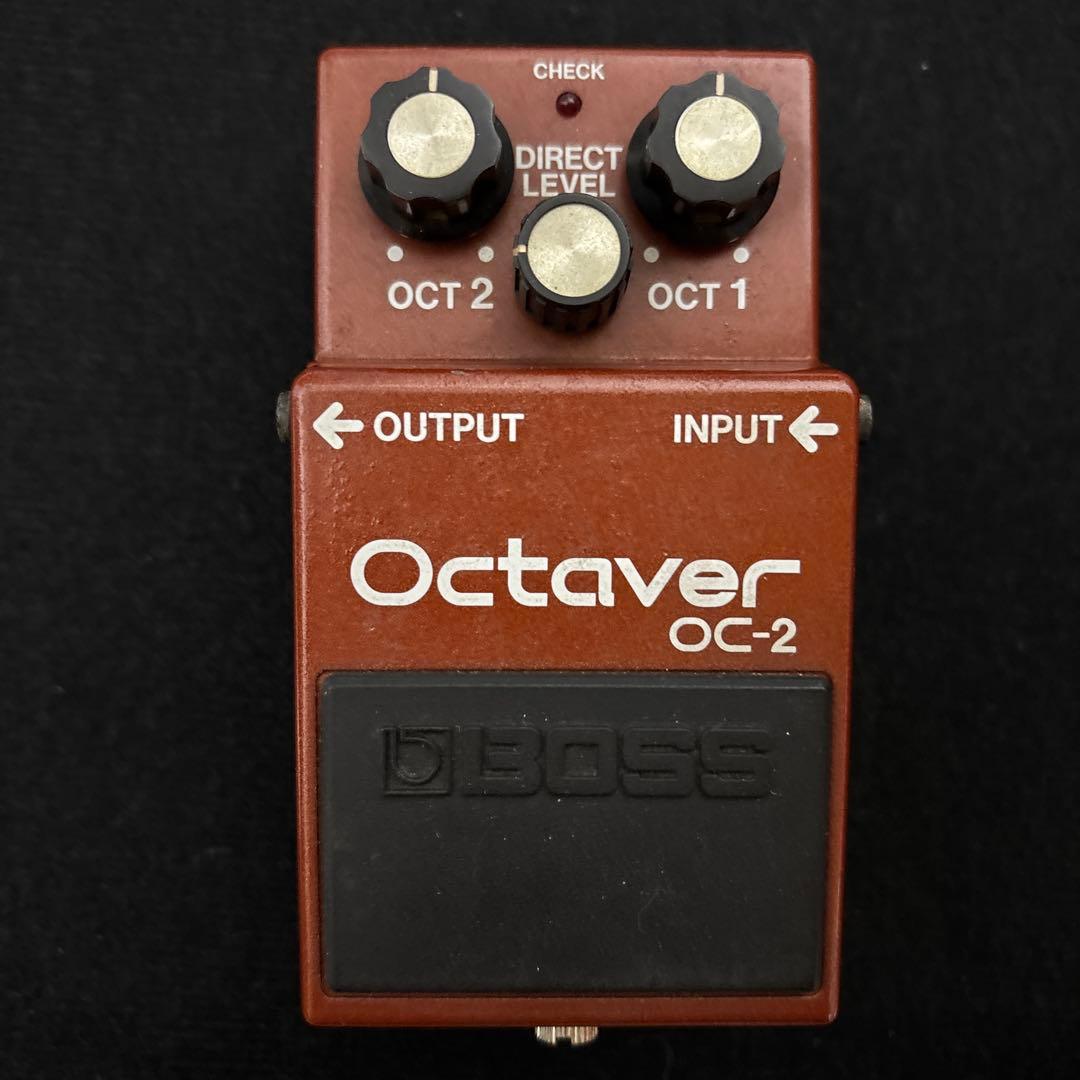 d*0様 BOSS OC-2 日本製　Octaver 銀ネジ　希少ヴィンテージ