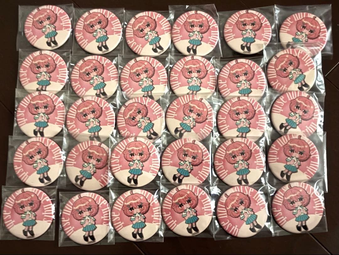 nqrse あなめ 缶バッジ 缶バ 30個 定価以下