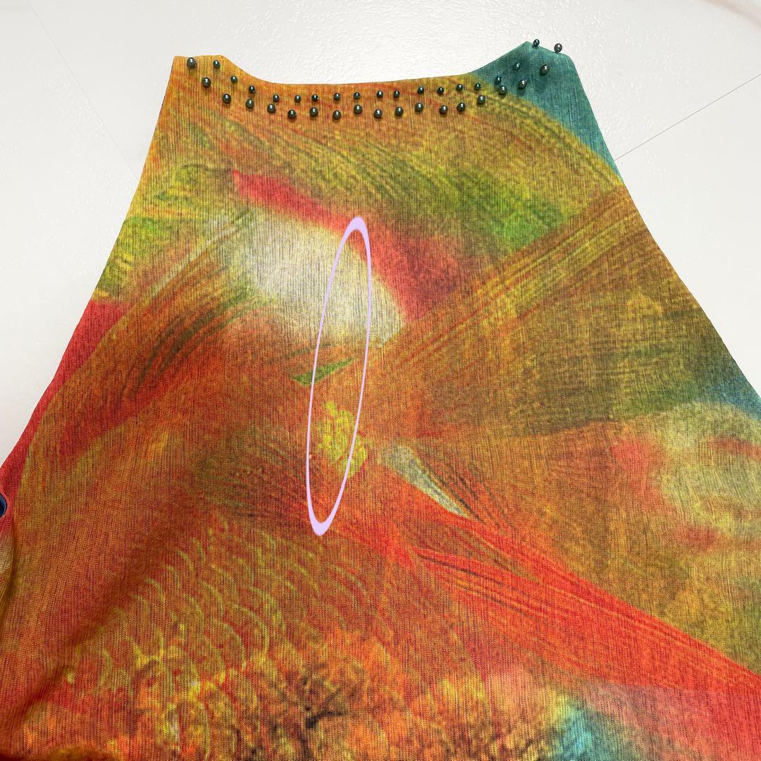 希少✨VIVIENNE TAM カットソー タンクトップ 豪華 総柄 金魚