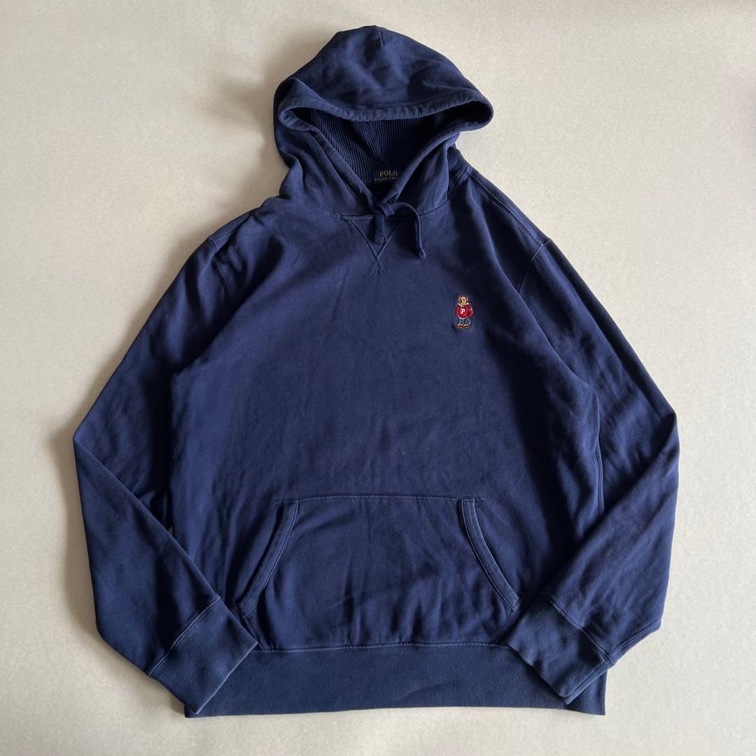 ポロ ラルフローレン ポロベア パーカー フード XL