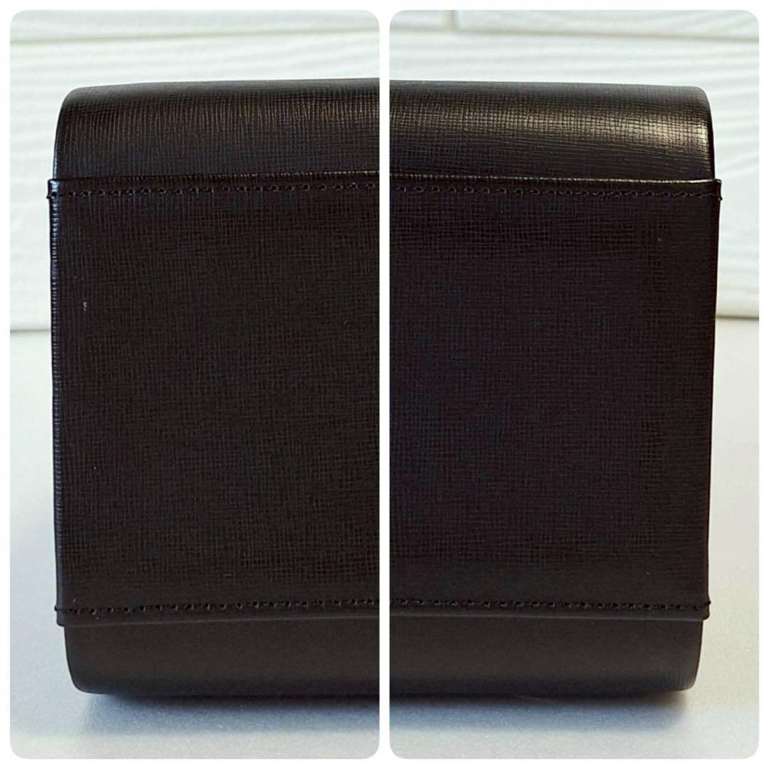 2113 【美品】キタムラ フォーマル 冠婚葬祭ハンドバッグ ゴールド金具 黒