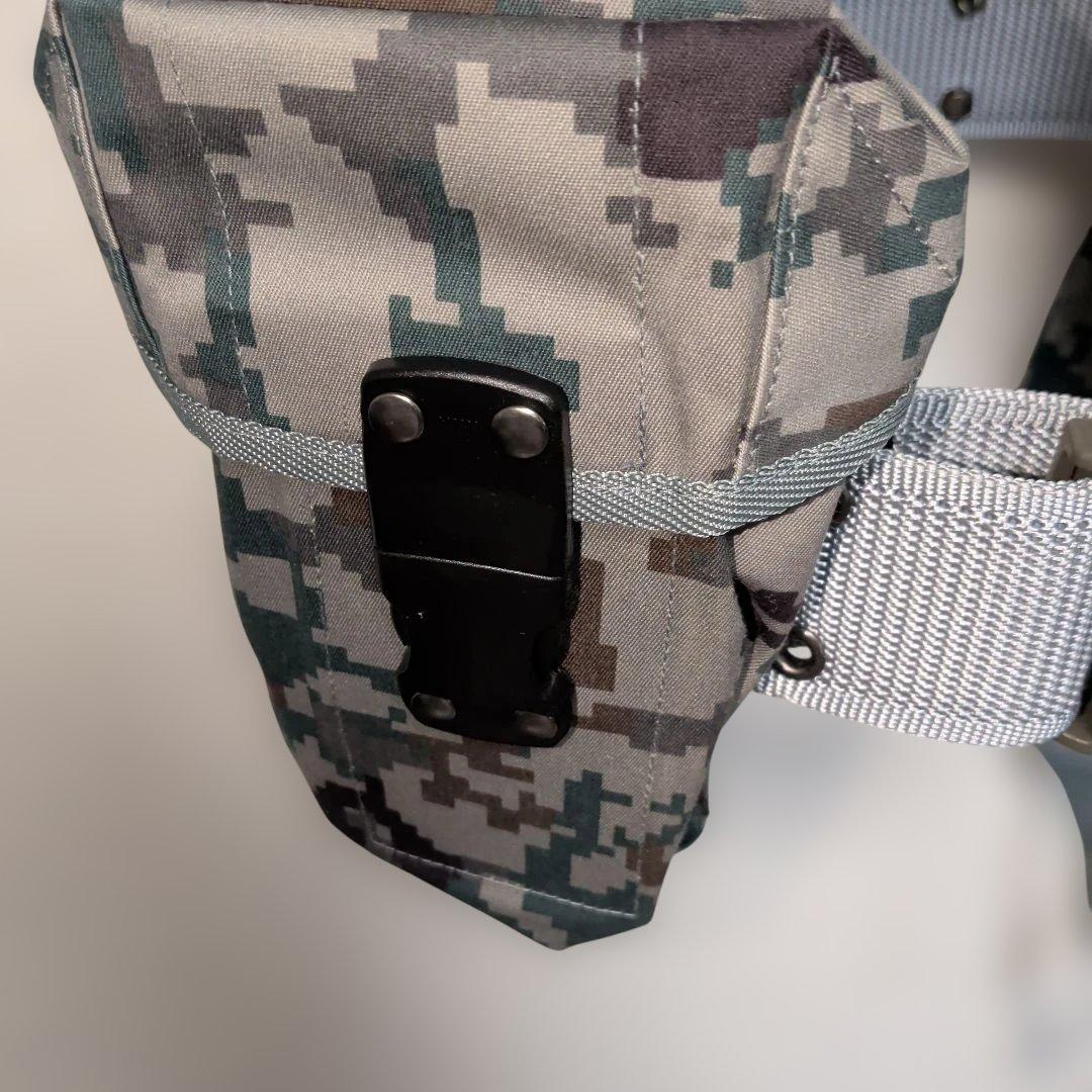空自迷彩　ポーチ　サスペンダー　装備一式　レプリカ品