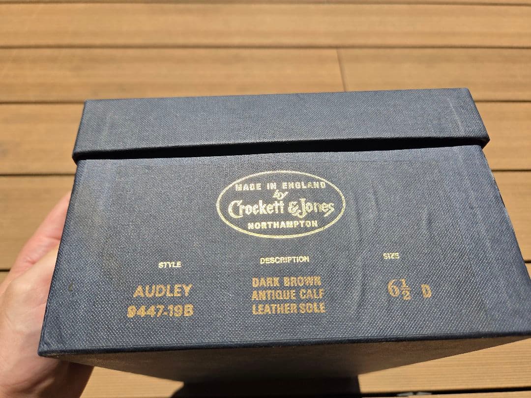 靴 Crockett & Jones AUDLEY