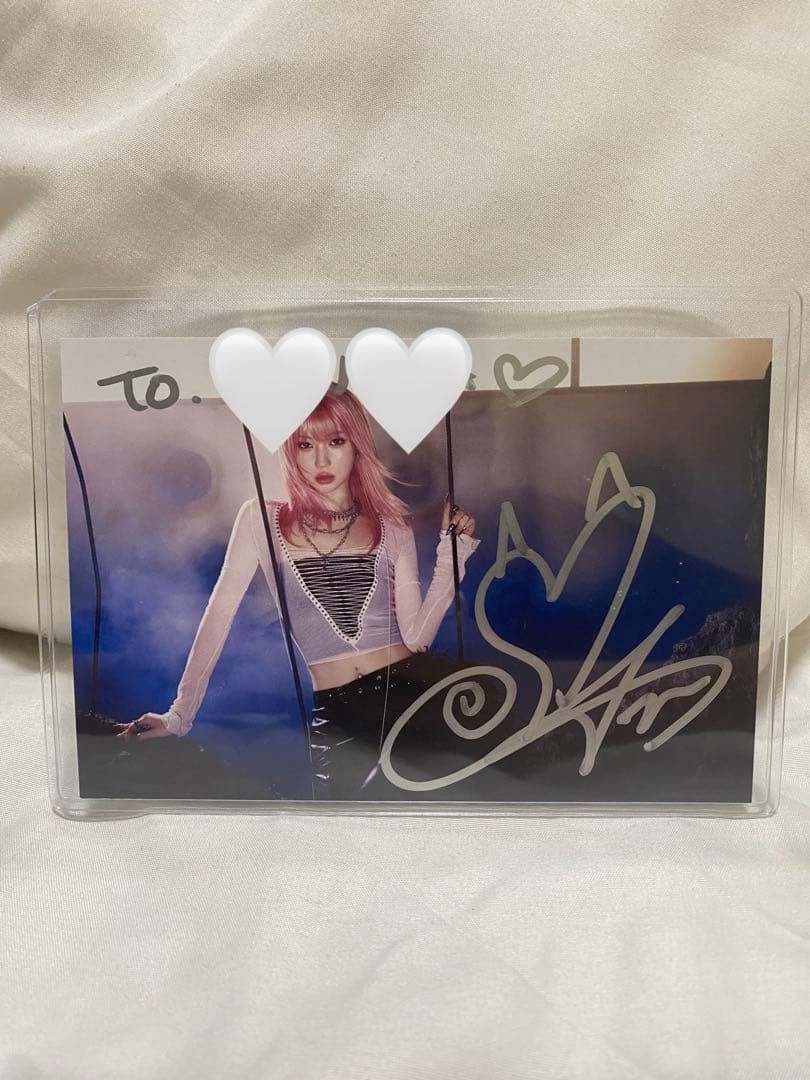 BABY MONSTER アサ 直筆サイン