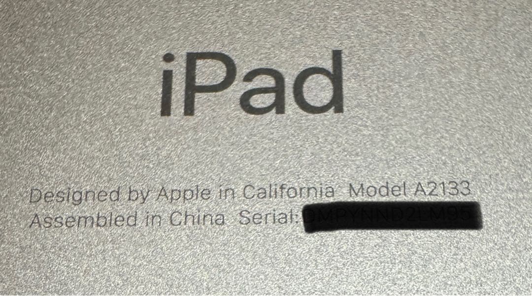 ipad mini 5 wi-fi 起動ジャンク