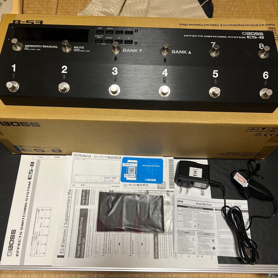 BOSS ES-8 エフェクトスイッチングシステム