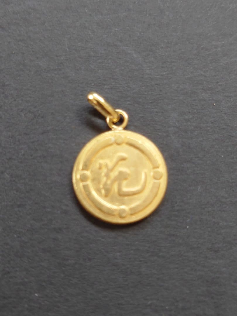 チ*ボ様 純金ペンダント（トップ純金　チェーン18k）