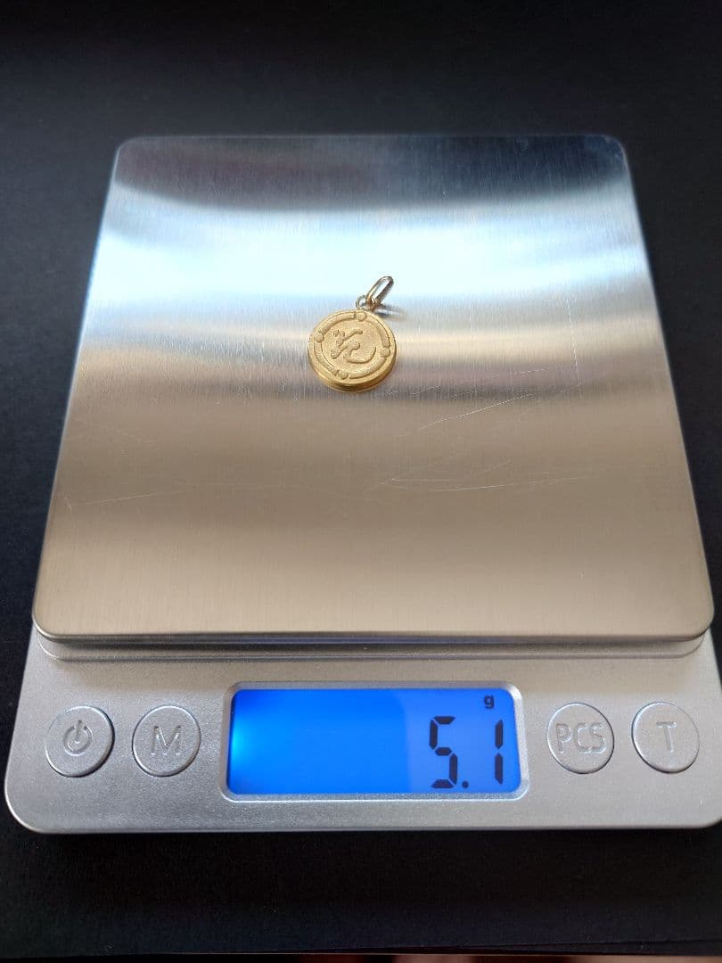 チ*ボ様 純金ペンダント（トップ純金　チェーン18k）