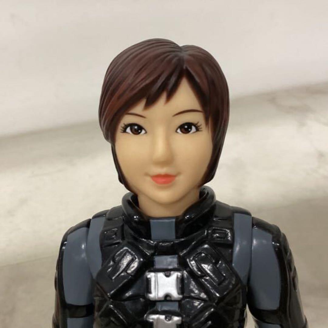 M1号 ゴジラ×メカゴジラ 家城茜隊員 ソフビ