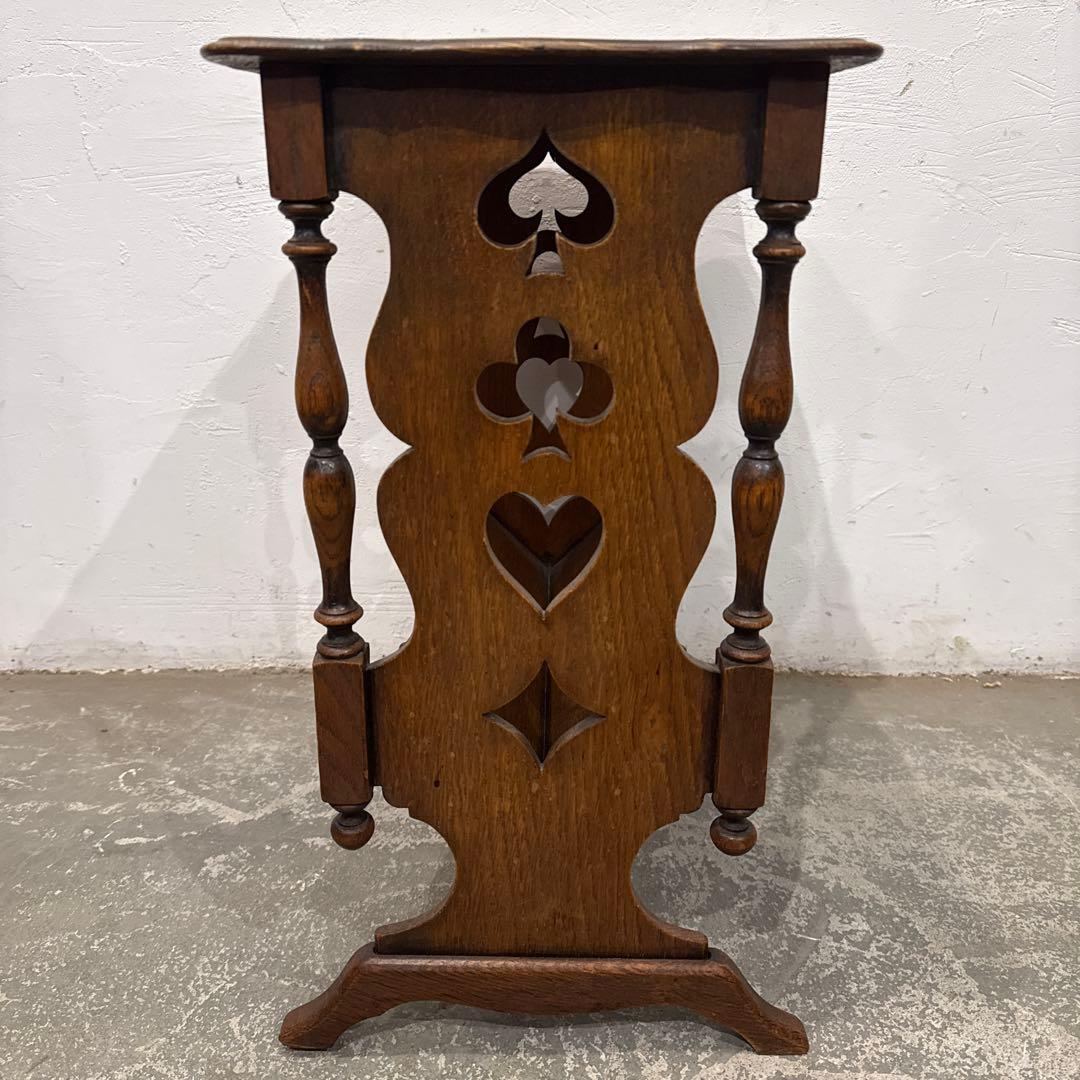 年末年始saleヴィンテージ　サイドテーブル　ブックスタンド　マガジンラック