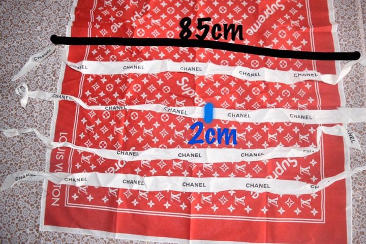 Chanel シャネル リボン 4枚