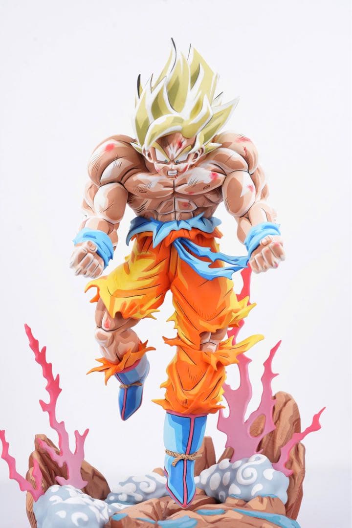 超サイヤ人 孫悟空 二次元彩色ペイント「すべての終わり」ドラゴンボールフィギュア