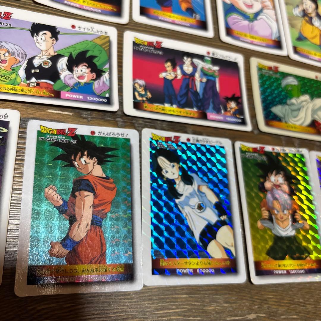 レアVintage ドラゴンボールZ PPカード 21枚 1994 キラカード