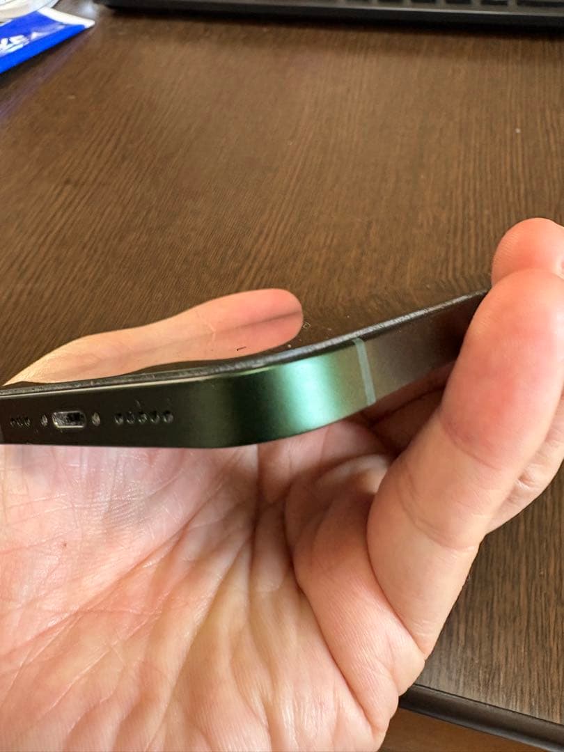 美品！　Apple iPhone 13 グリーン 本体レア色グリーン1/17終了