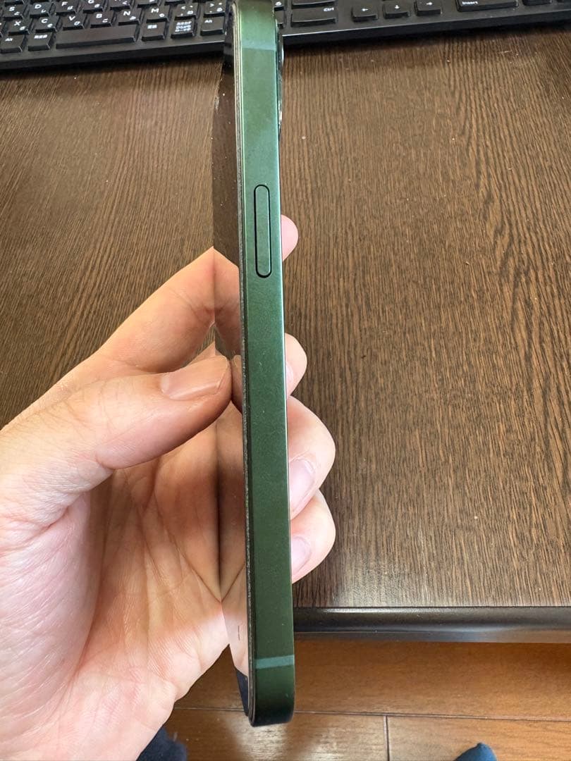 美品！　Apple iPhone 13 グリーン 本体レア色グリーン1/17終了